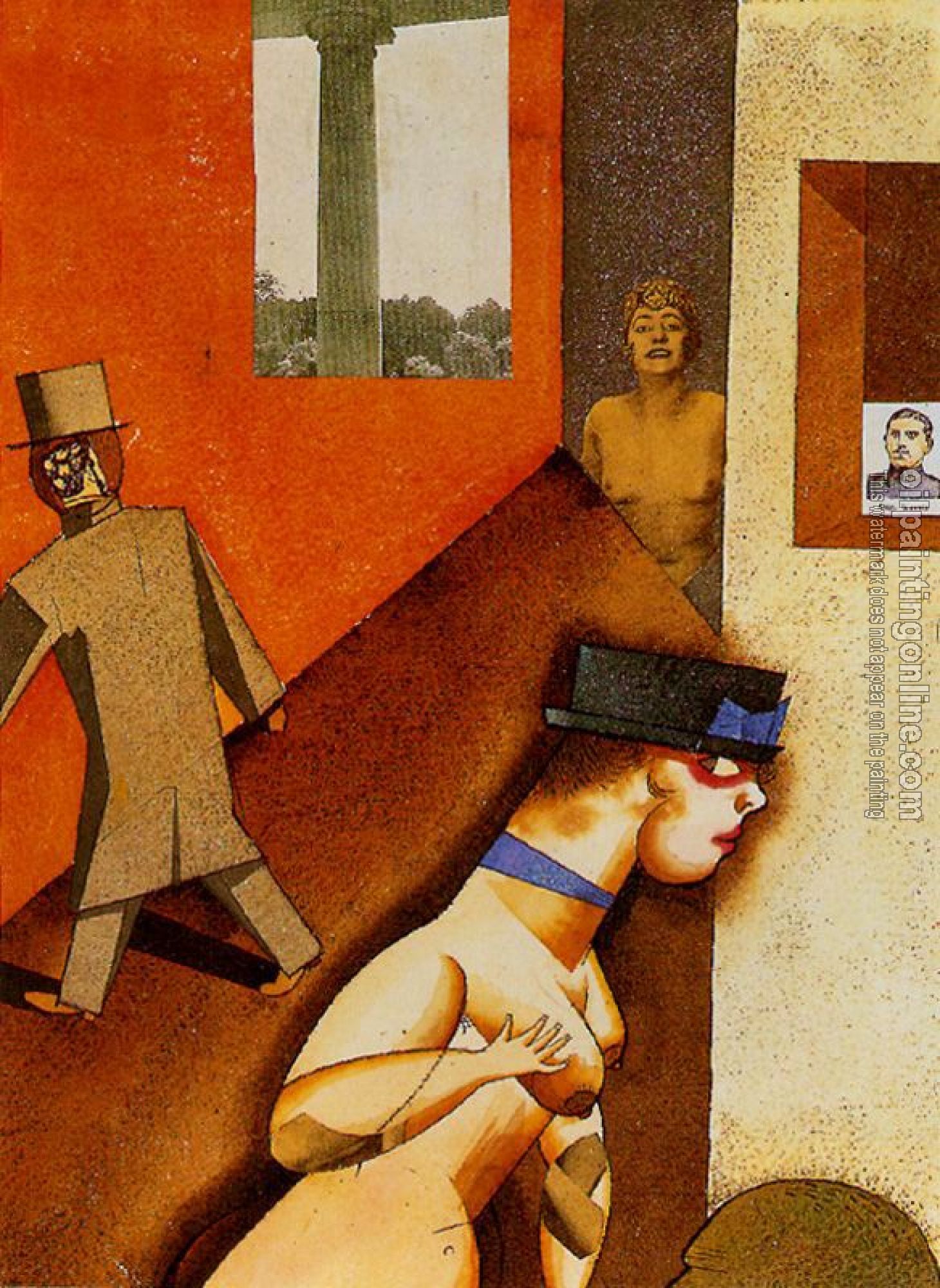 George Grosz - Life Model